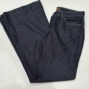 David Kahn Dark Wash Denim Jeans, Wide Leg, Women’s  30